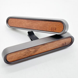 Wholesale Long Lasting Car Wooden Interior Metal Aluminium Alloy Auto Air Freshener Car Vent Clip Perfume Diffusers